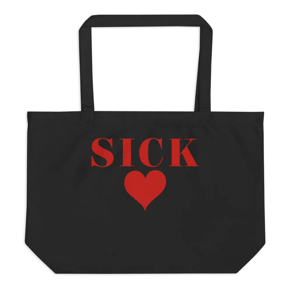 SICK Love Statement Organic Tote product image (1)