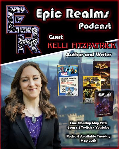 Join us as we chat with Author and Writer Kelli Fitzpatrick - Live is tonight, Podcast available tomorrow!

https://linktr.ee...