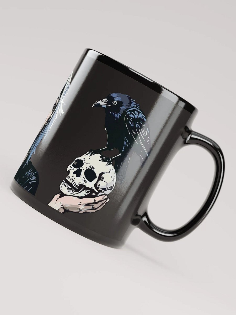 Raven's Raven Black Glossy Mug product image (8)