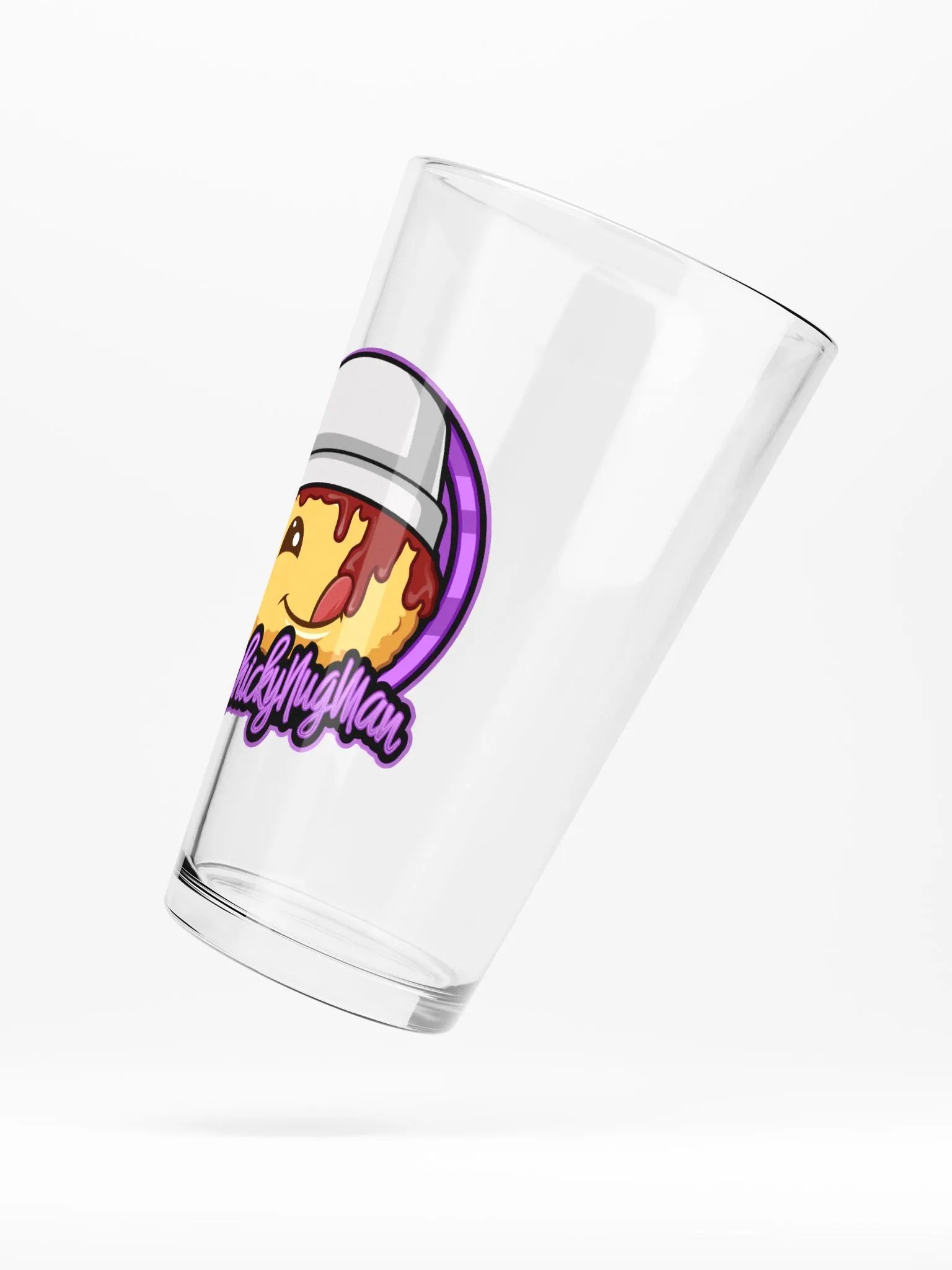 MrChickyNugMan Logo Glass product image (5)