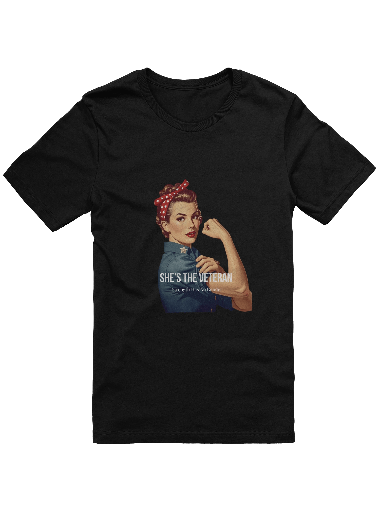 She’s The Veteran Signature Tee product image (1)