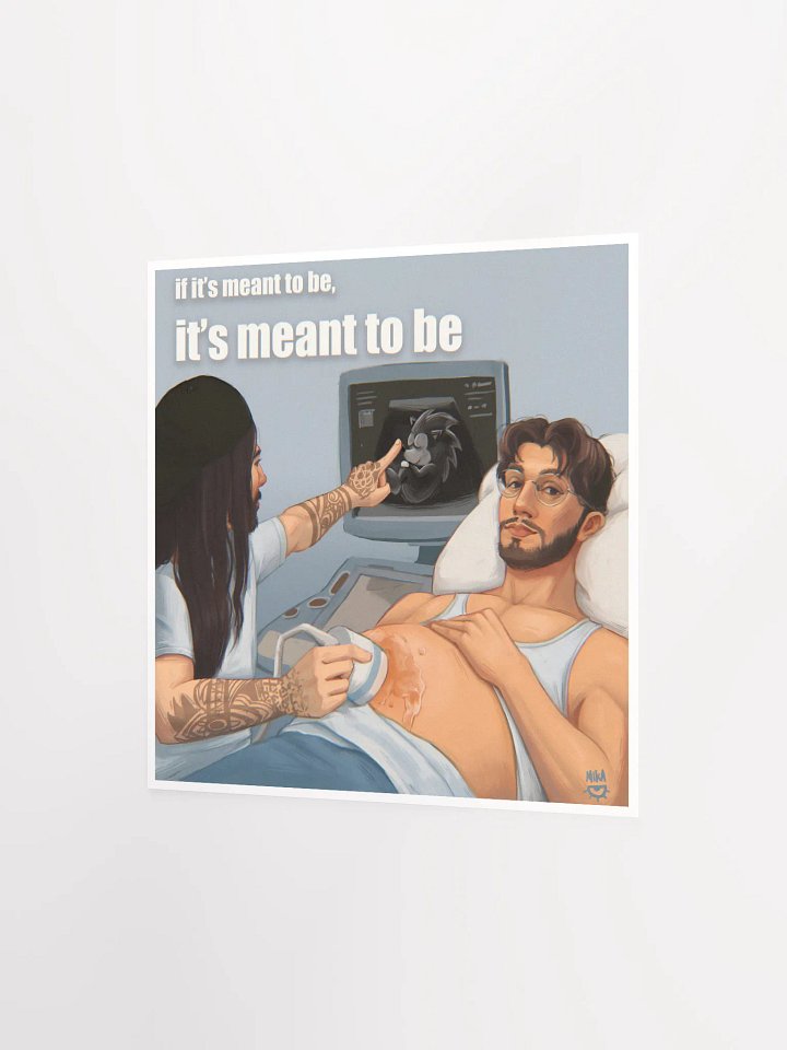 Pregnant no Money print product image (10)