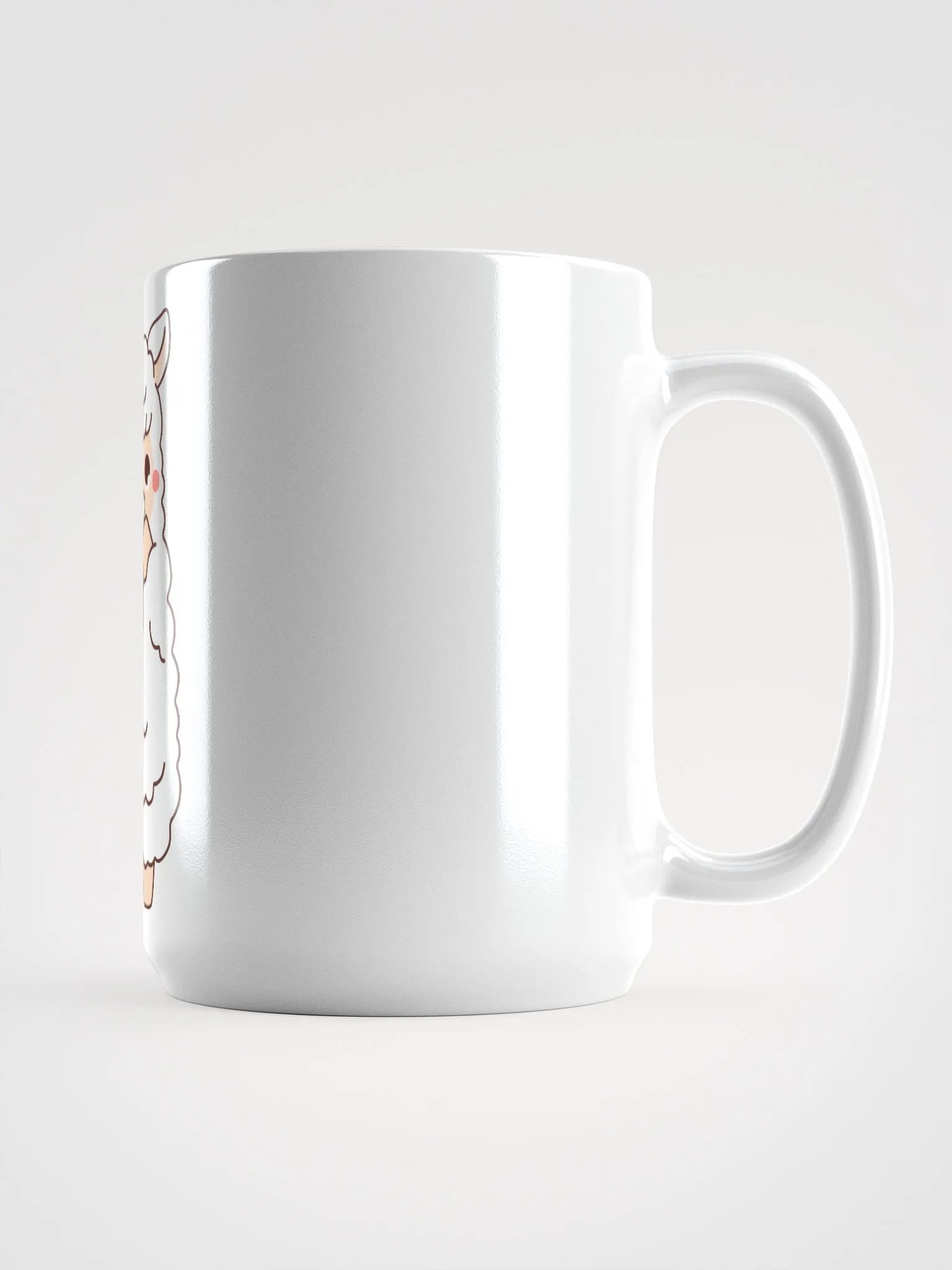 Llama Eating a Banana (Mug) product image (1)