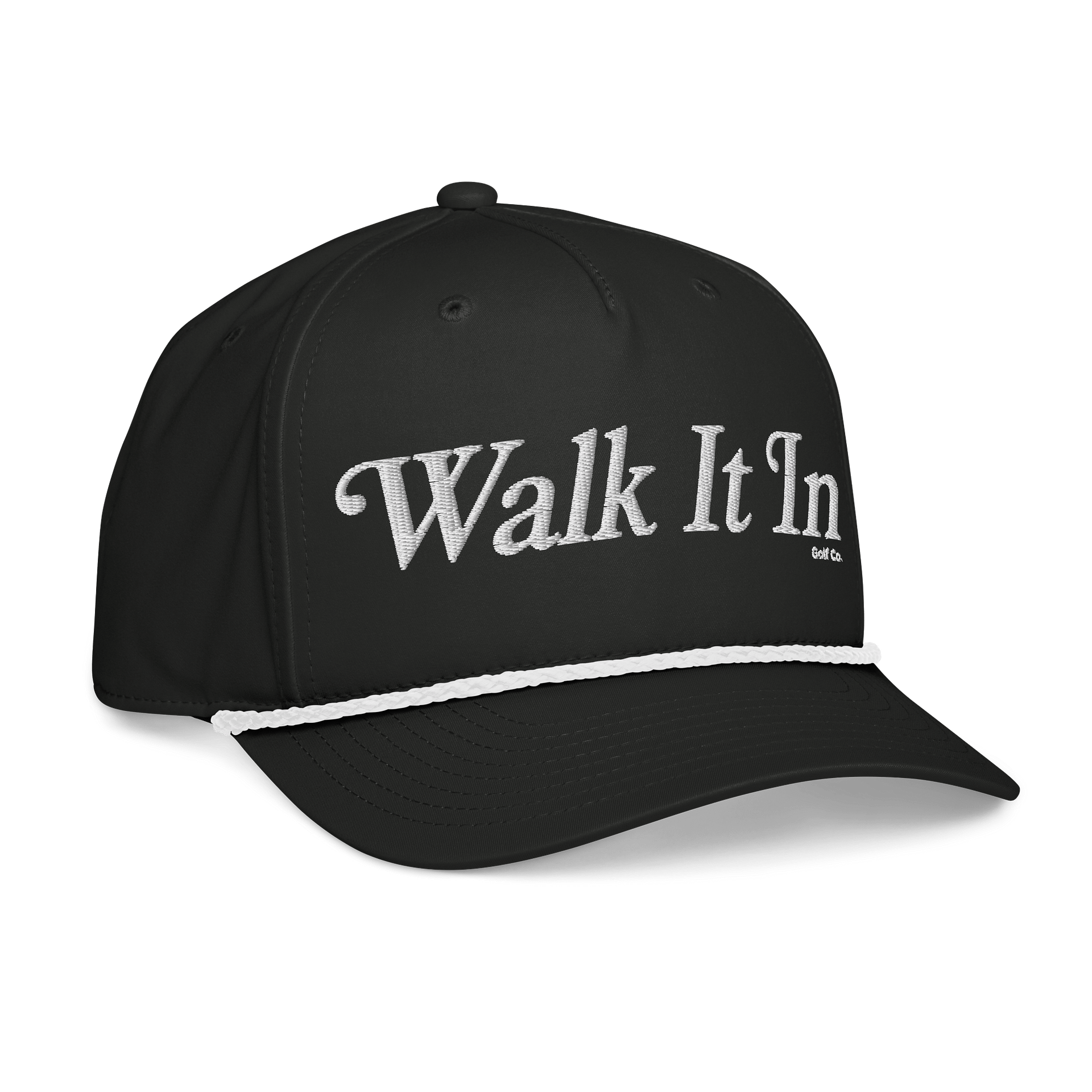 Walk It In — Classic Rope Hat (Black) product image (3)