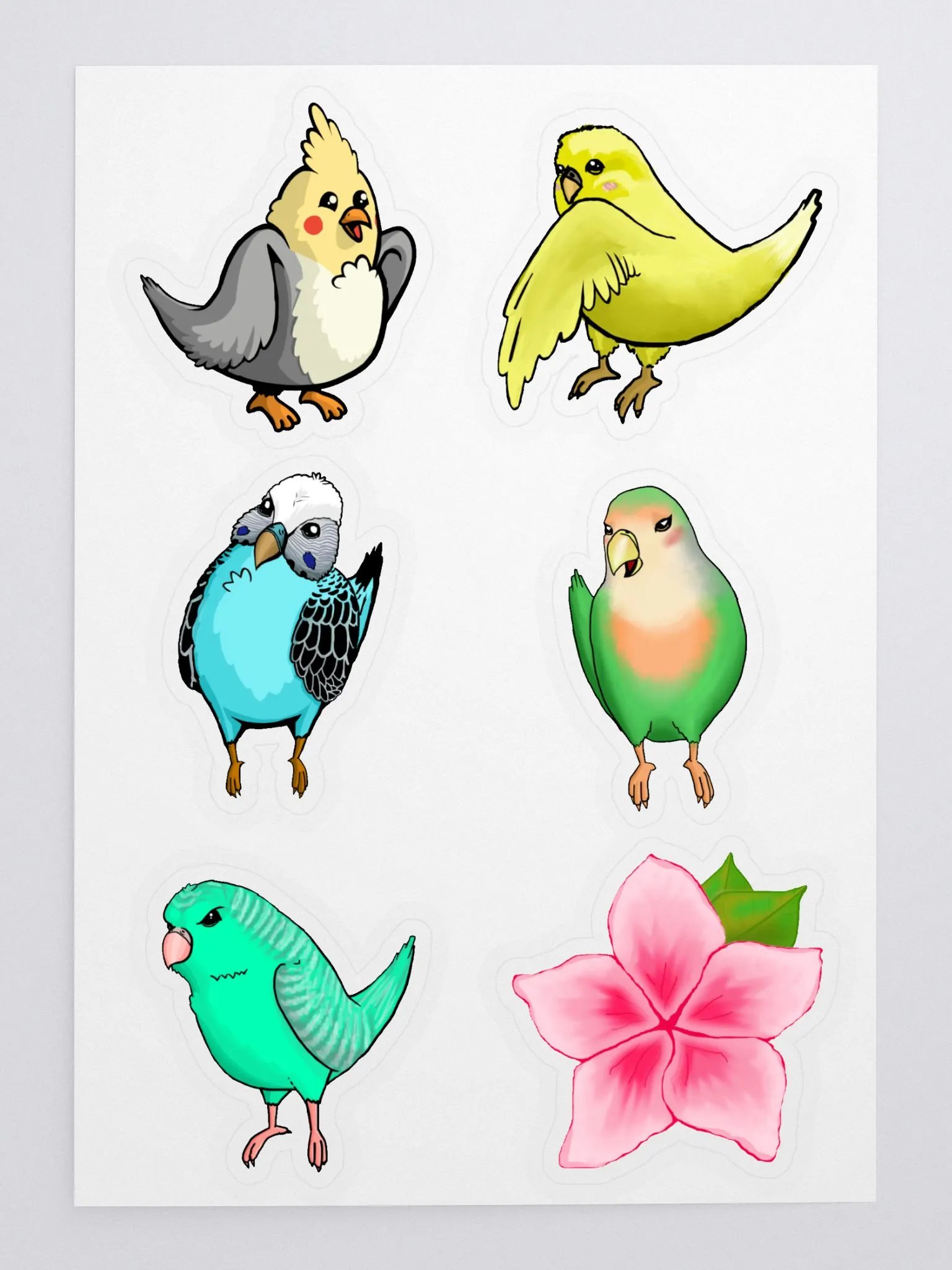 Birdie Buddies Sticker Sheet product image (1)