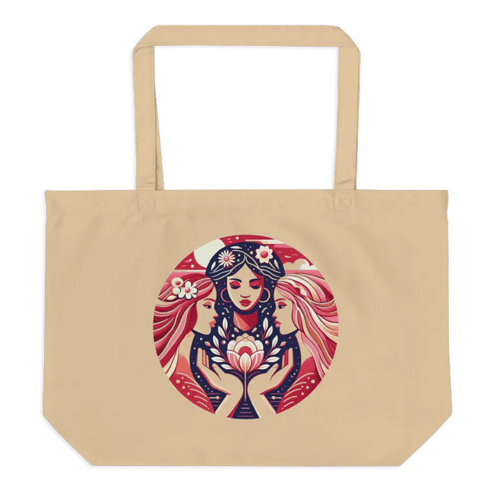 Floral Muse Tote Bag product image (2)