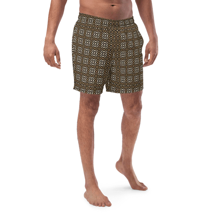 Geometric Fusion Swim Trunks product image (1)