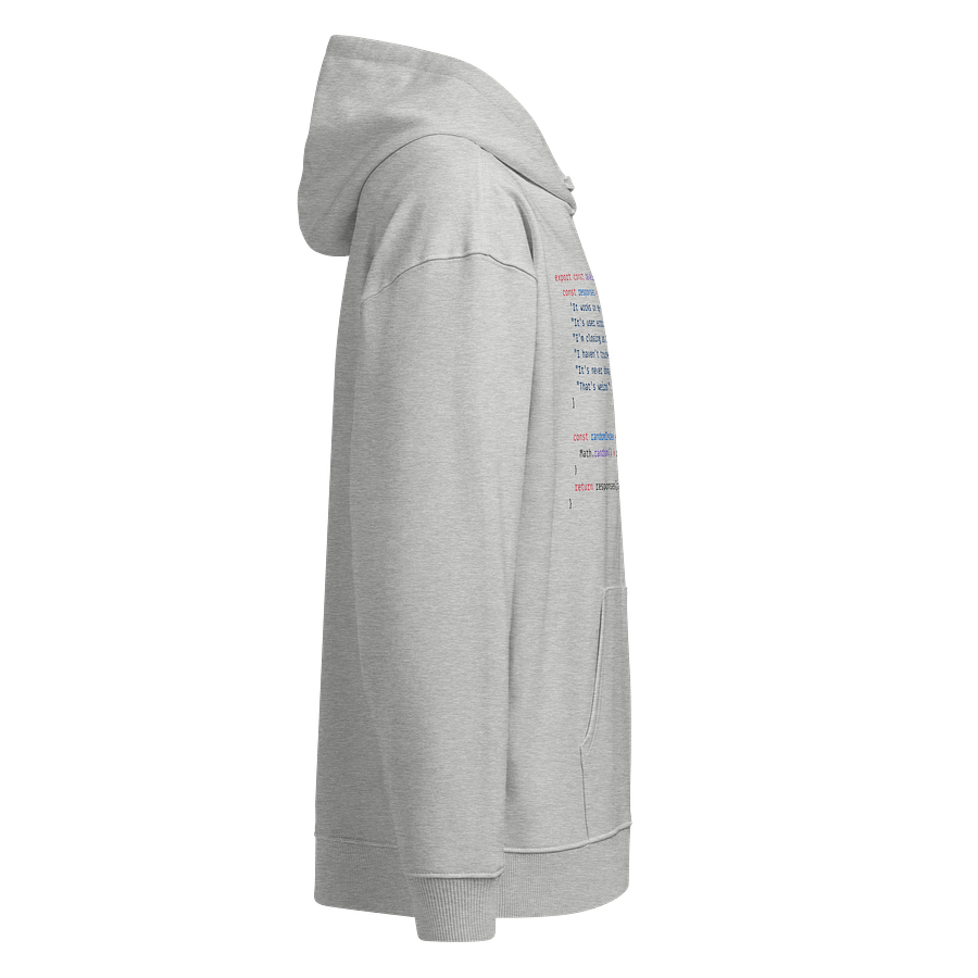 Developer Excuse Javascript Hoodie - Light product image (5)