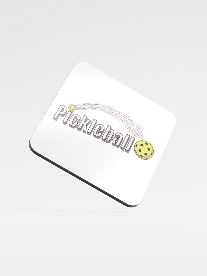 Pickleball Swoosh Motion Cork Coaster product image (2)