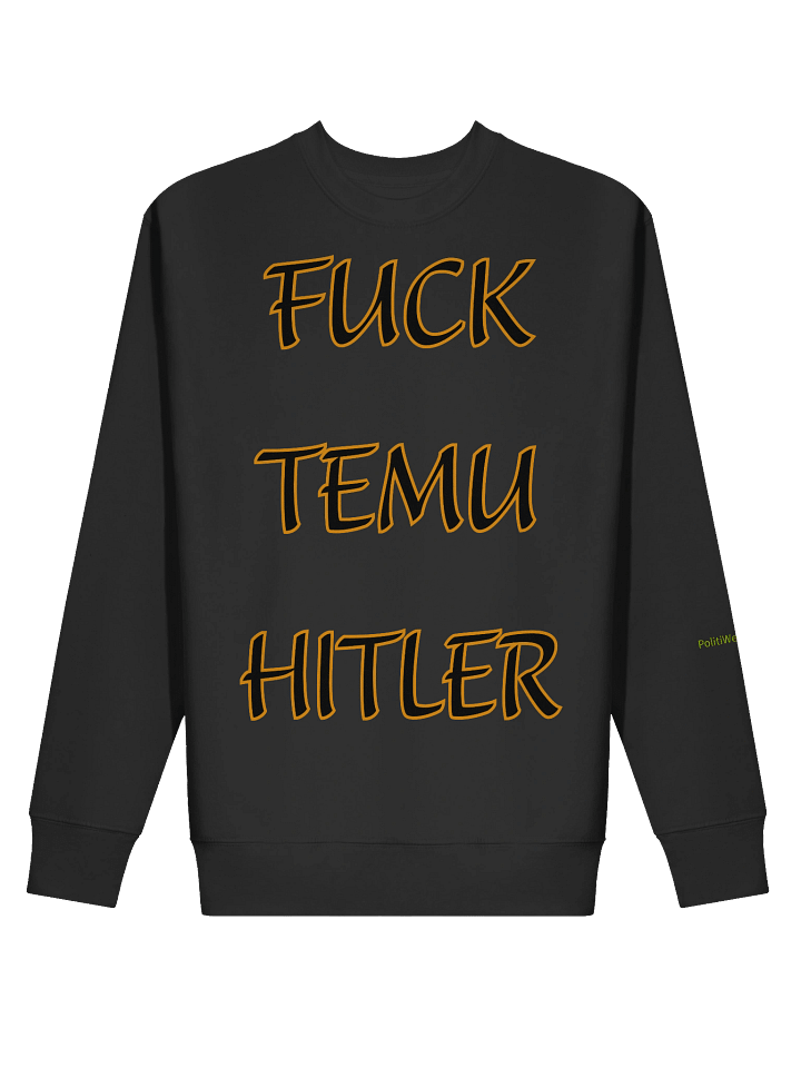 No Kings: F**K Temu Hitler Front Sweatshirt product image (2)