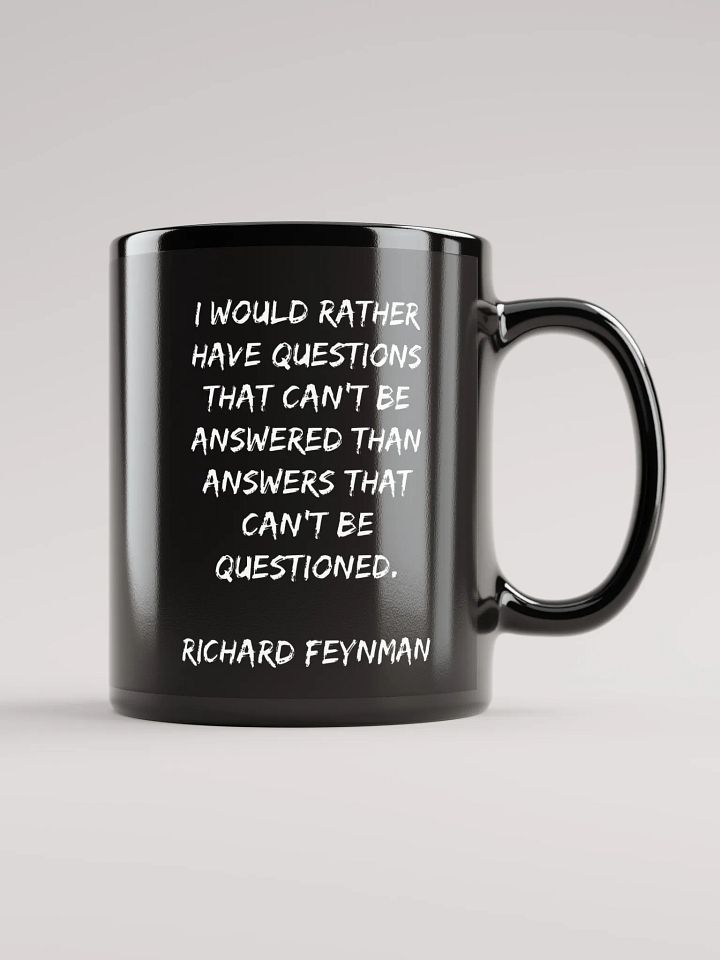 Richard Feynman Quote 11 oz Mug product image (2)