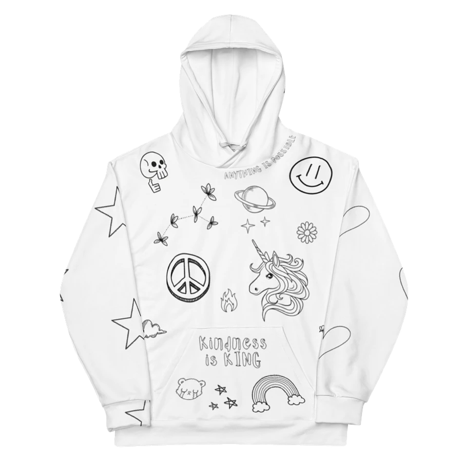 ADULT Hoodie - White product image (3)