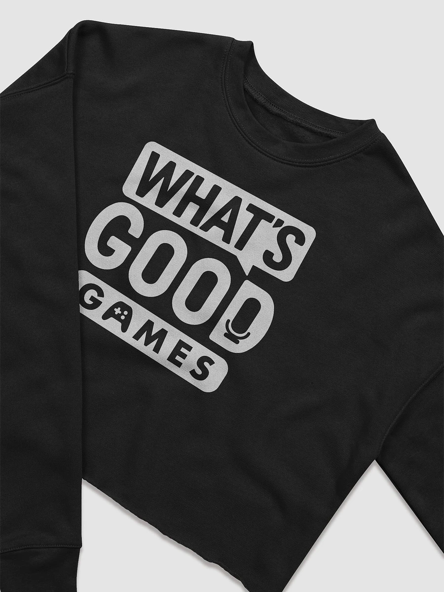 What's Good Games Crop Fleece Hoodie product image (2)