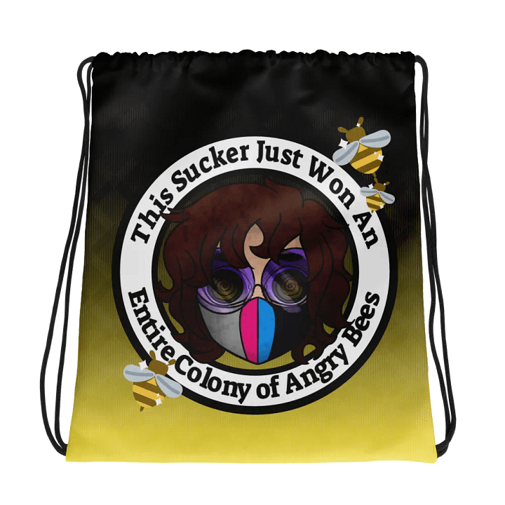 Angry Bees - Drawstring Bag product image (1)