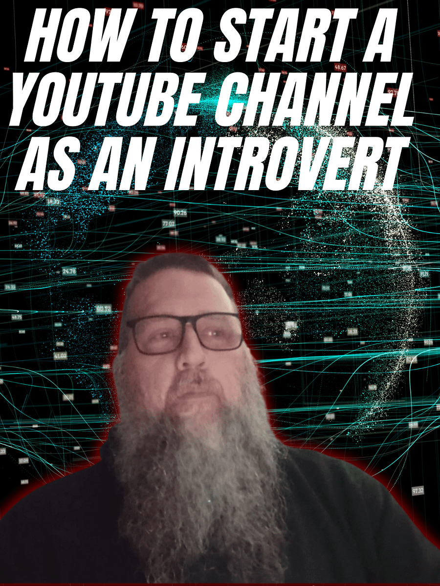 How To Start a YouTube Channel as an Introvert e-book product image (1)