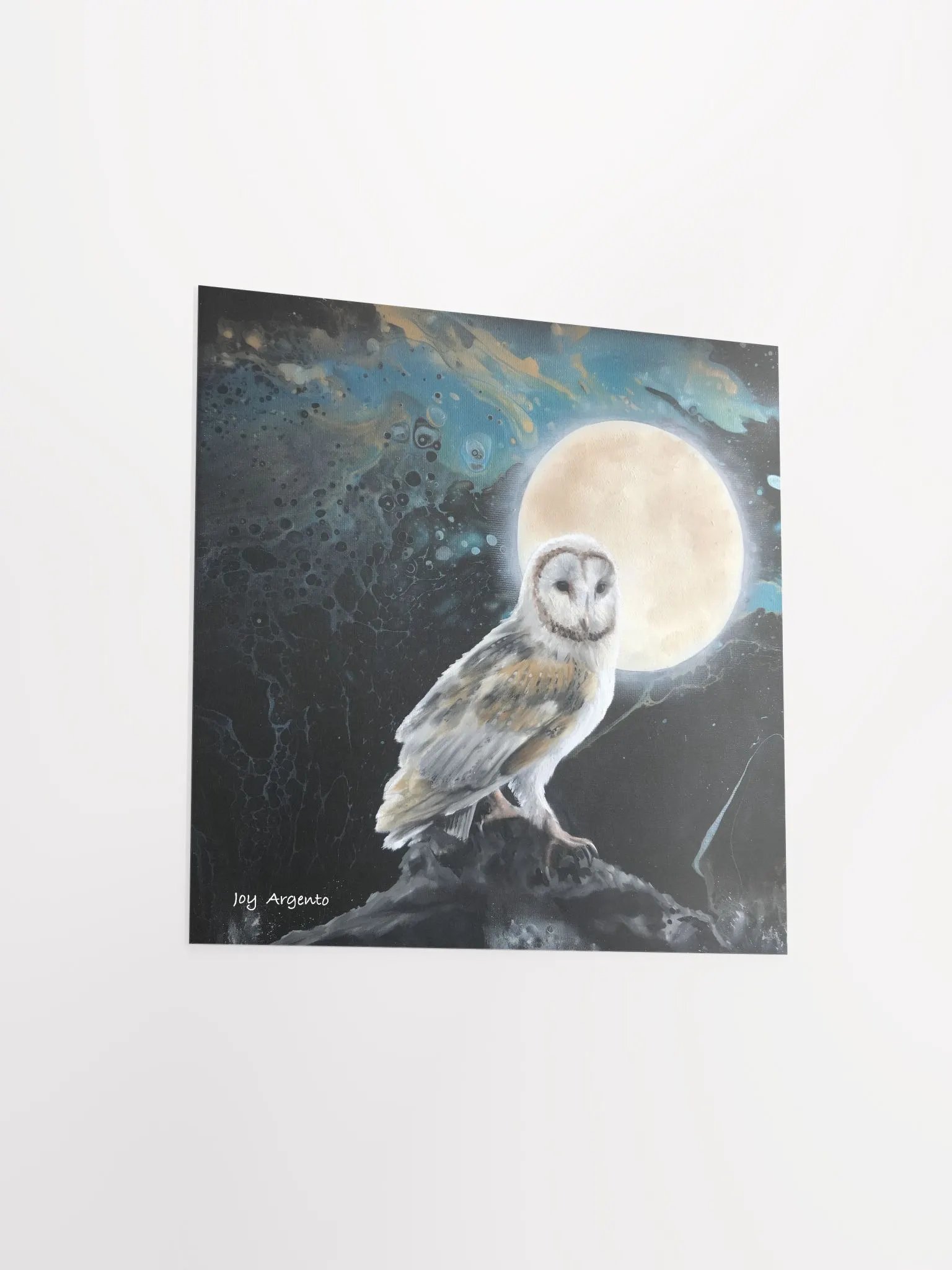 Owl and the Moon Print product image (3)