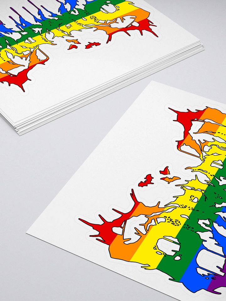 Darkpixi Pride Logo Sticker product image (1)