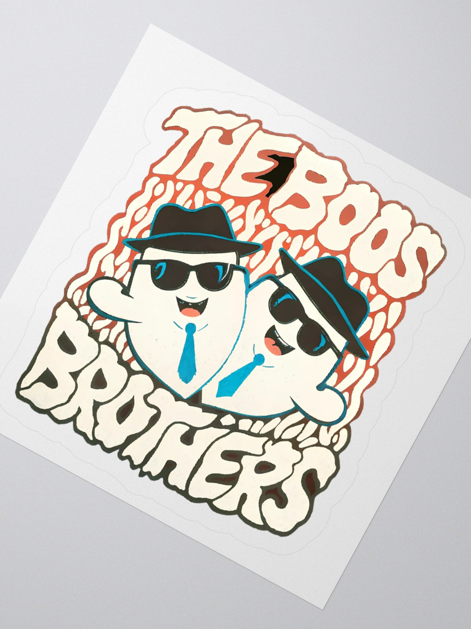 The Boos Brothers Ghost Sticker Set product image (6)