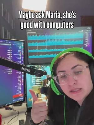 Have you tried turning it on and off again? #gamergirl #femaletwitchstreamer #pcgamer #gaming #twitchclips #streamer #gamingclips #smallstreamer #funnyclips #egirl