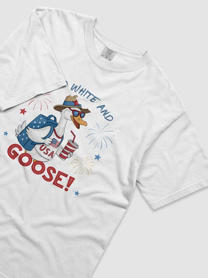 Funny Patriotic Goose USA T-Shirt product image (2)
