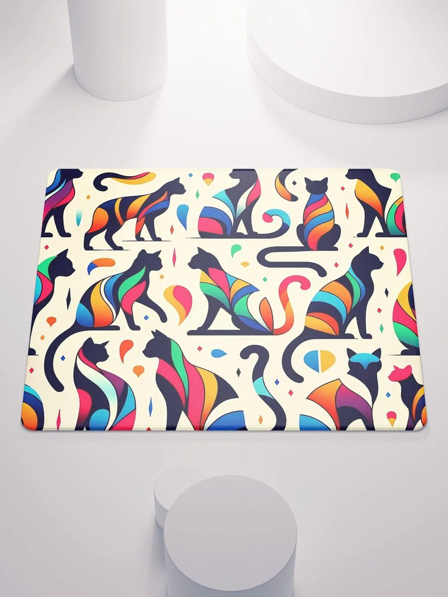 Gaming Mouse Pad: Cat Pattern 2 product image (1)