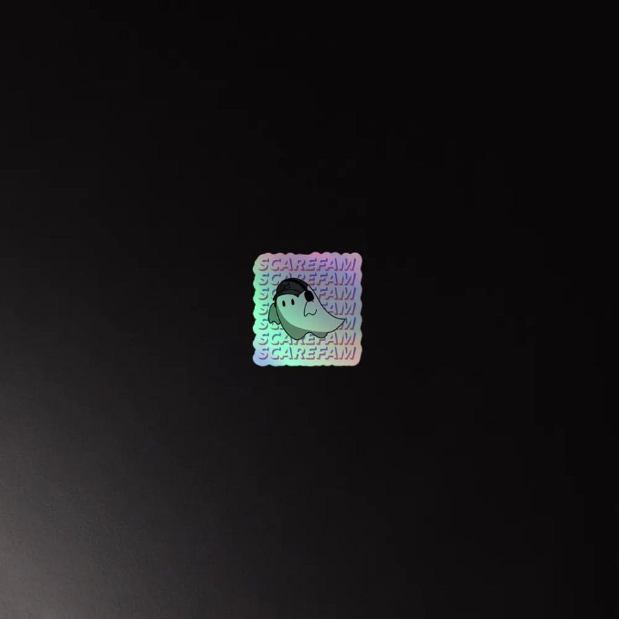 SCAREFAM Holographic Sticker product image (4)