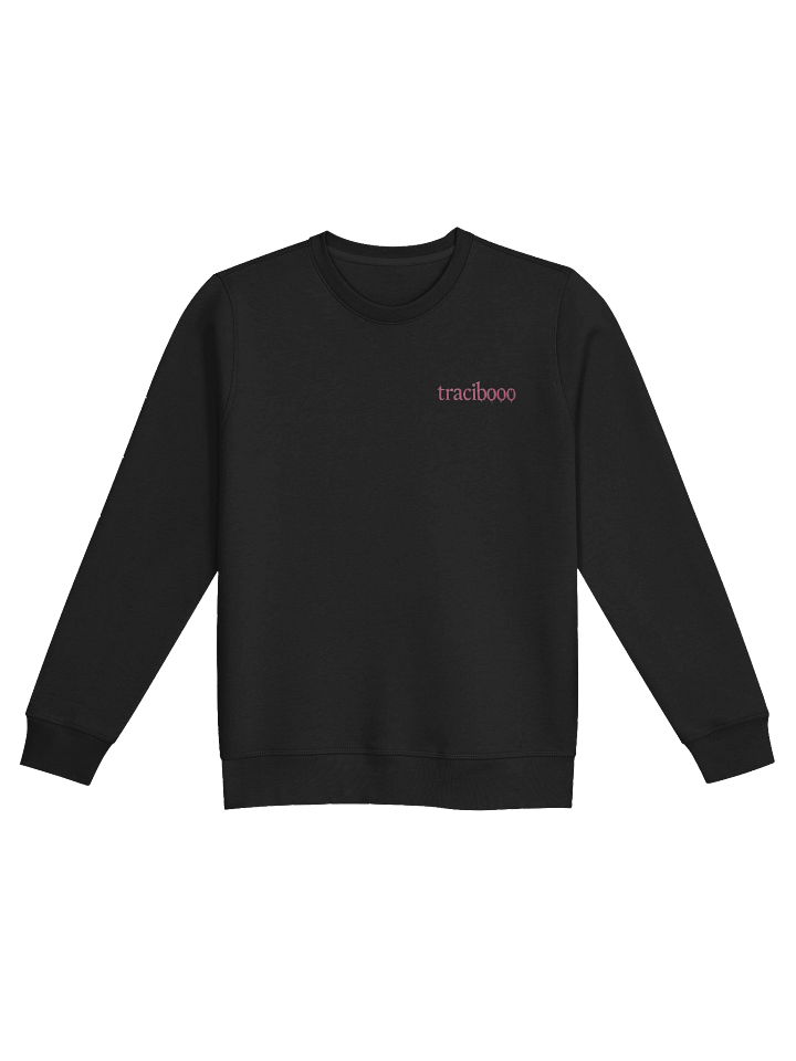 Tracibooo Classic Pink/Black Crewneck product image (1)