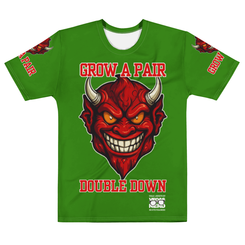 Grow A Pair - Double Down AOP Polyester Tee product image (1)
