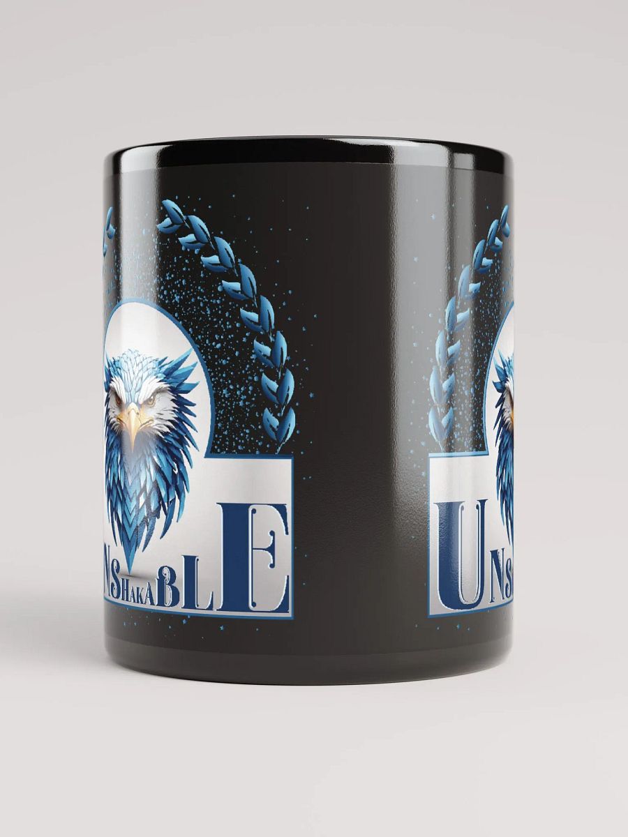 Unshakable Black Glossy Mug product image (9)