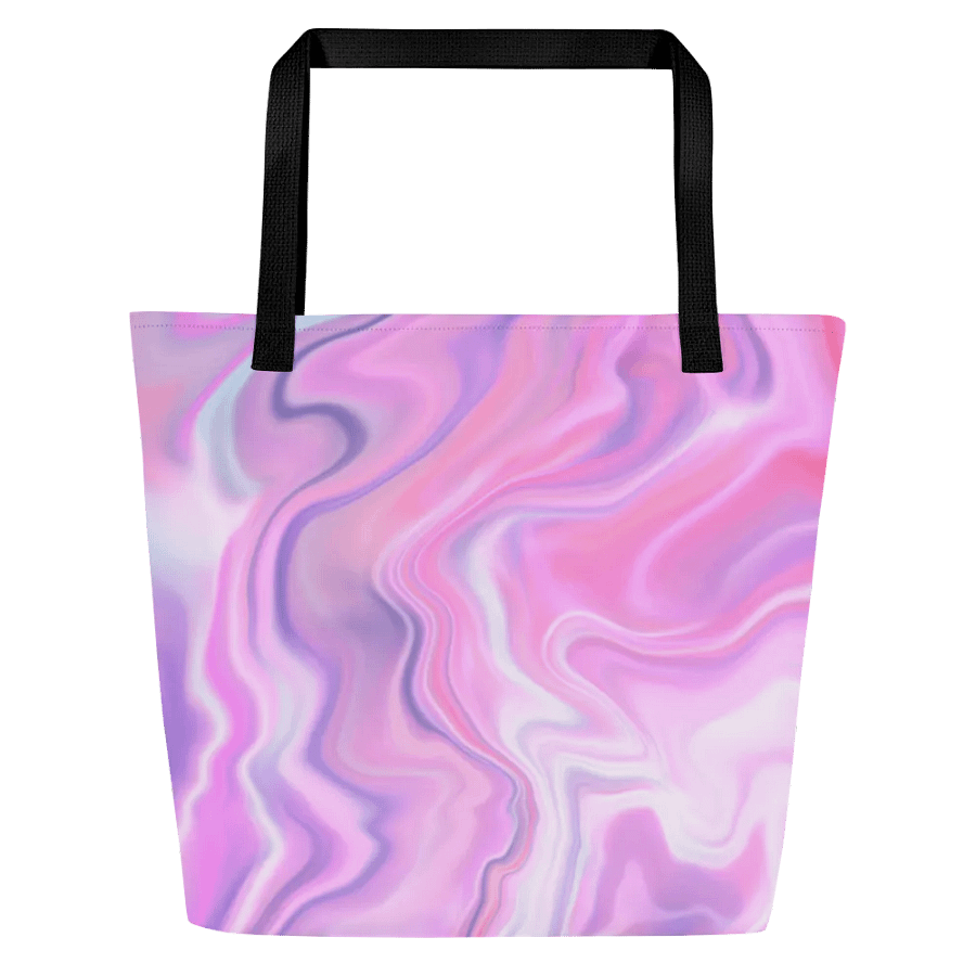 Lavender Swirl - Pastel Dreamscape Tote Bag product image (1)