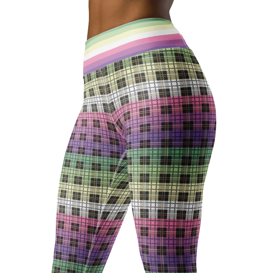 Genderfae Pride Plaid Leggings product image (4)