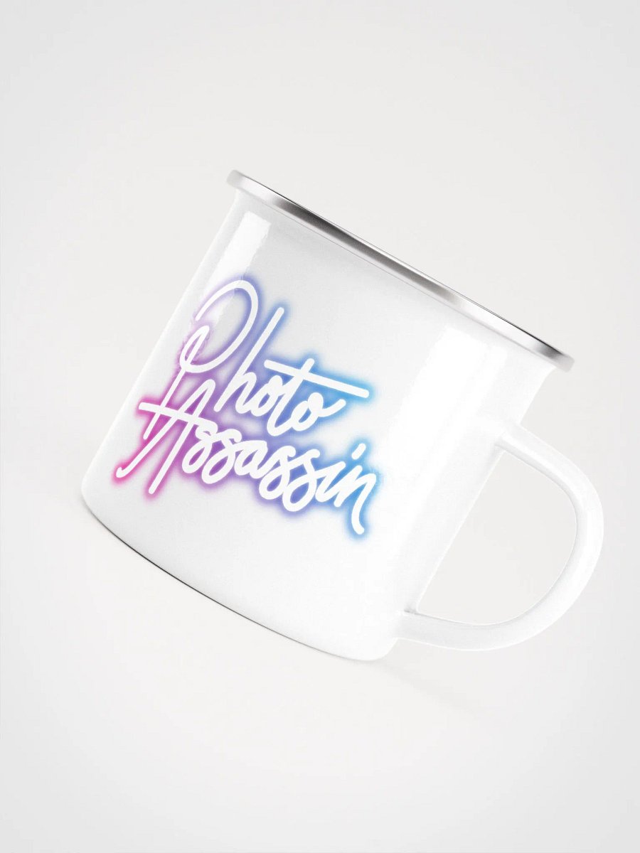 Neon White Enamel Mug product image (5)