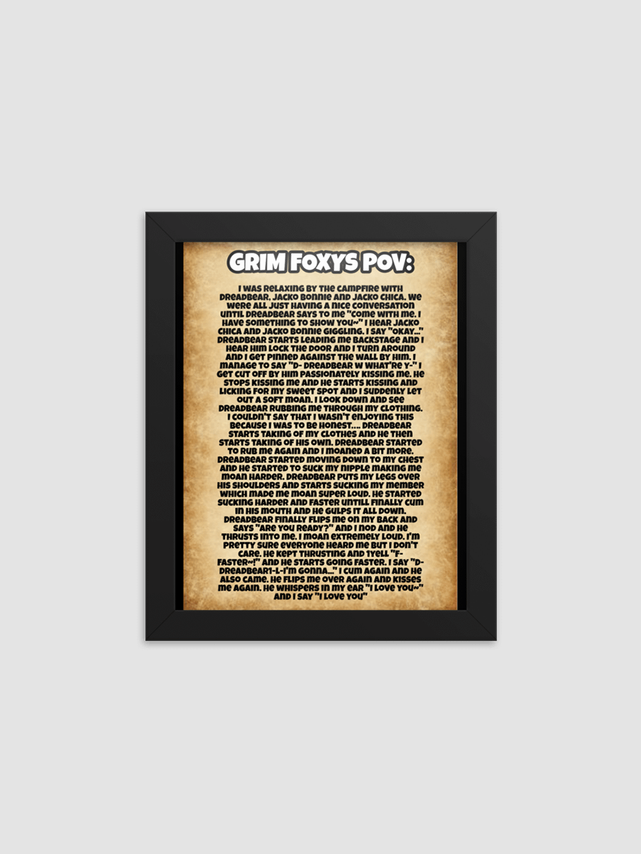 Grim Foxy's POV Poster product image (1)