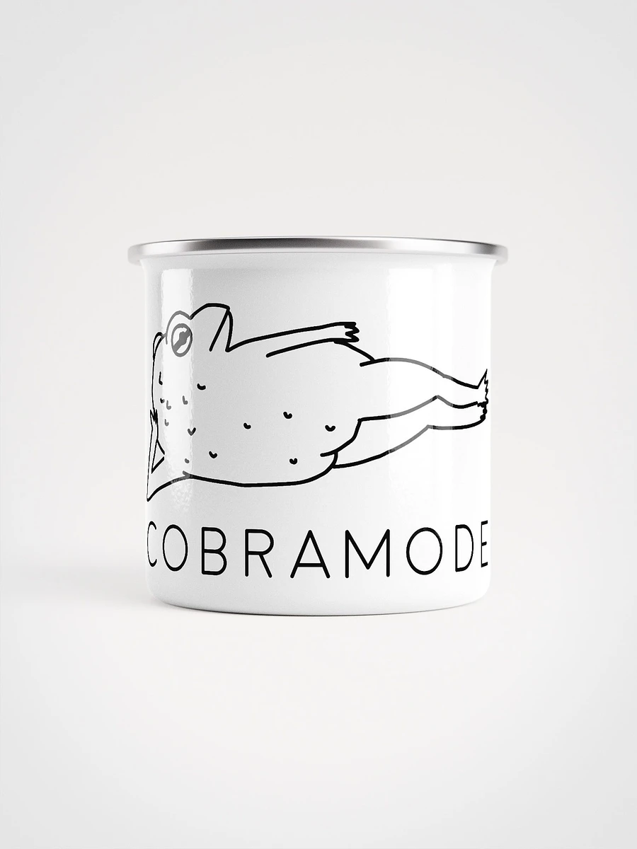 CobraMode Frog Pinup Enamel Mug product image (2)