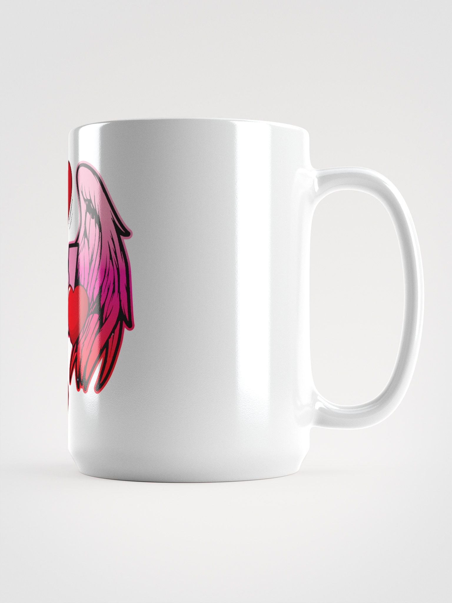 Wings of Joy White Glossy Mug product image (2)