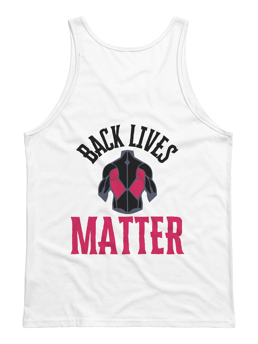 Back Workout Unisex Tank Top I Funny Quote Jersey I Gym Wear product image (3)