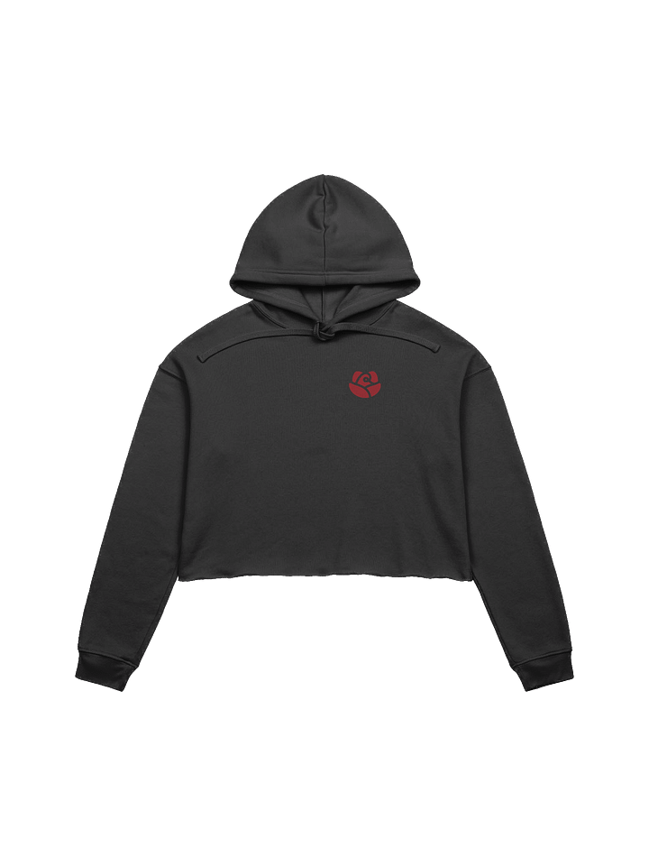 Bella+Canvas Fleece Crop Hoodie product image (2)
