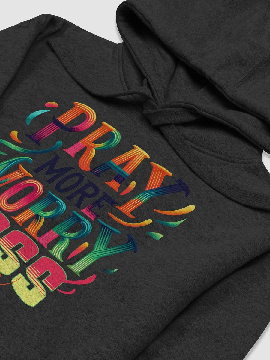 Vibrant Pray More Worry Less Hoodie product image (24)