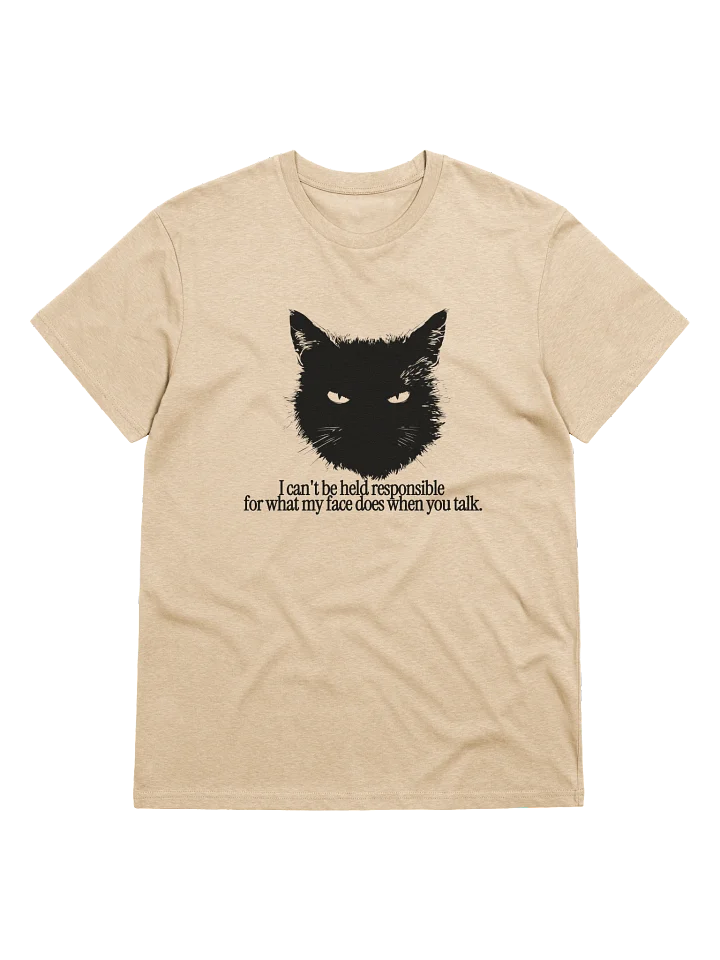 I can't be held responsible for what my face does when you talk product image (1)