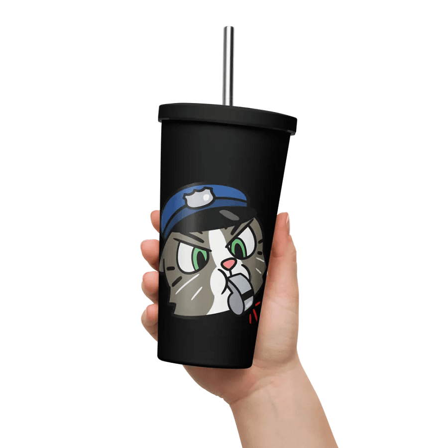 Officer Kitty Cat Tumbler product image (14)