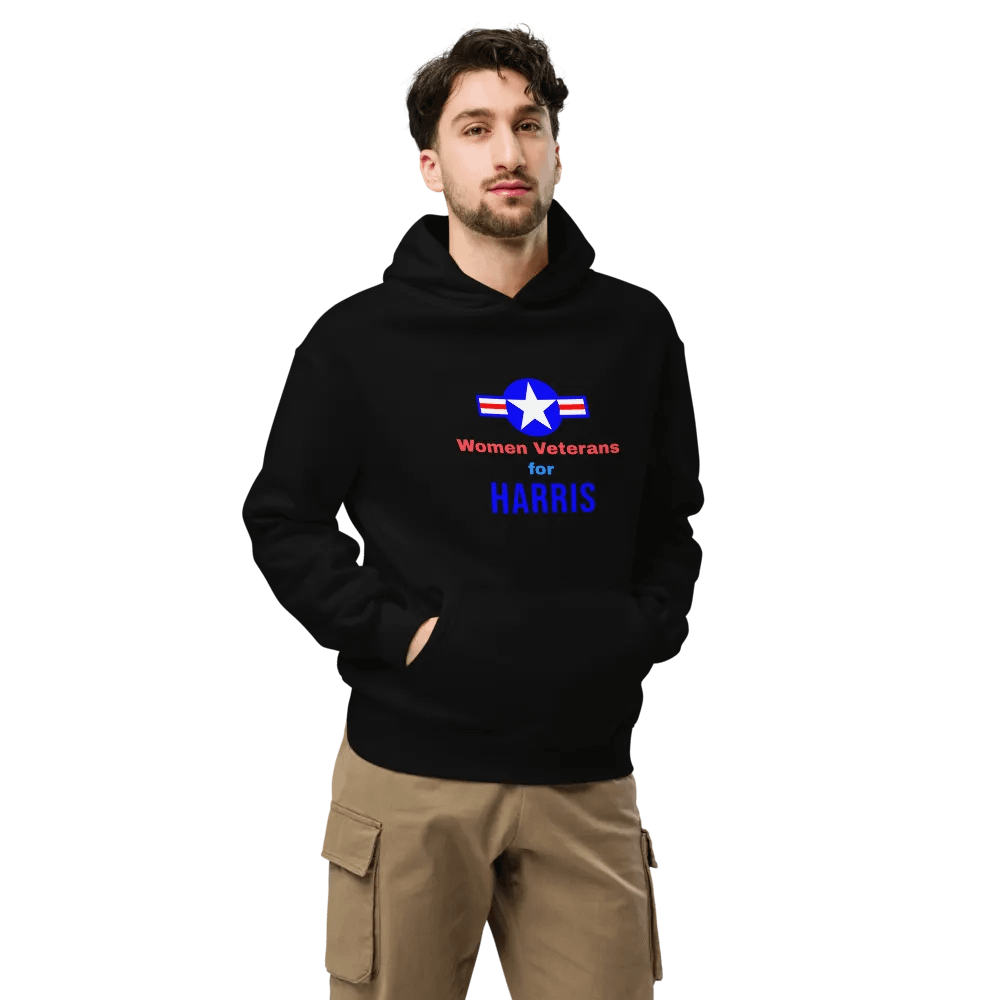 Women Veterans For Harris Hoodie product image (7)