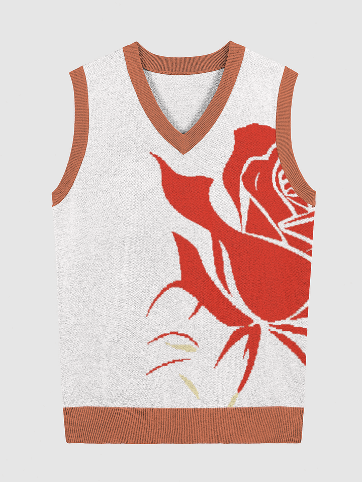 Fearfully and Wonderfully Made Knitted V-Neck Vest product image (1)