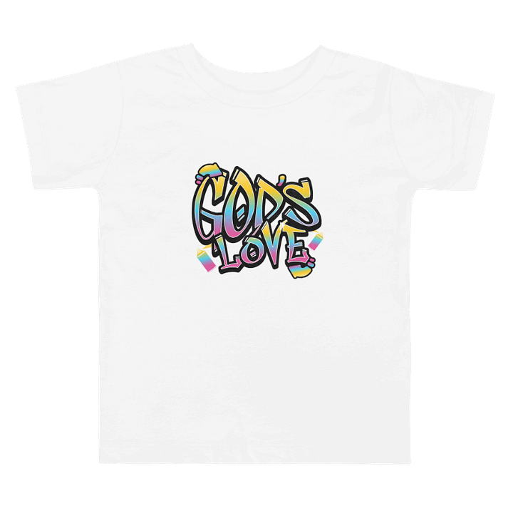 God's Love Graffiti Toddler T-Shirt product image (1)