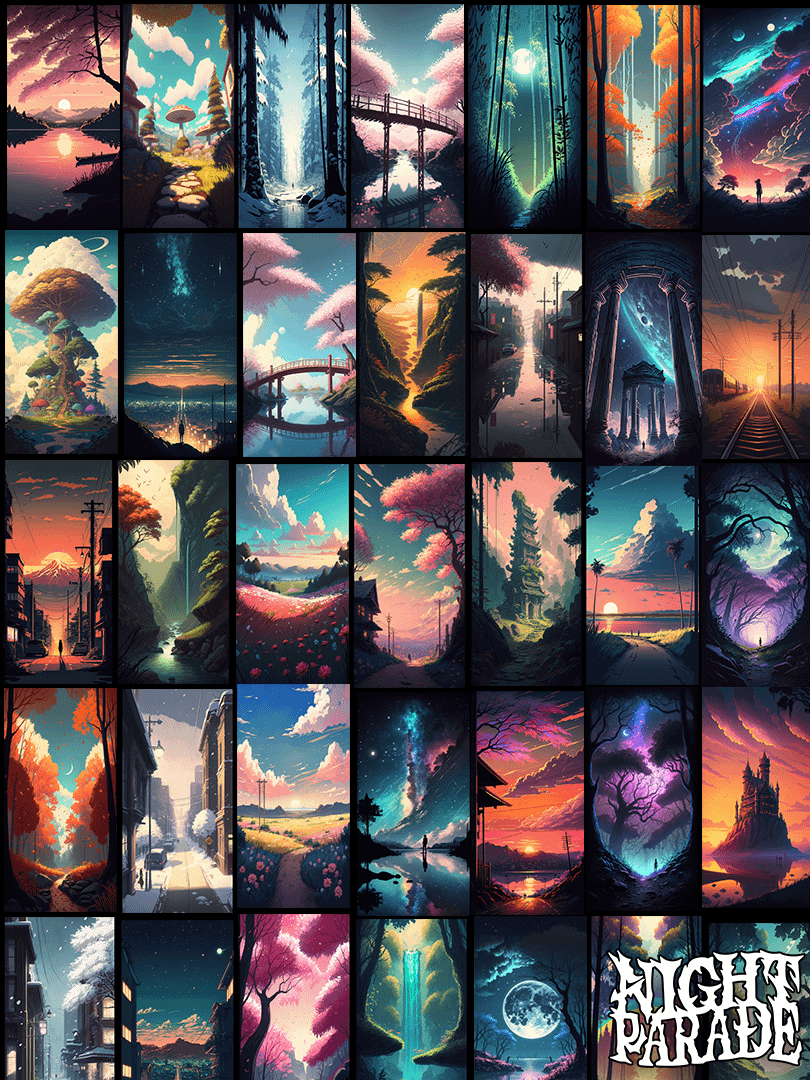 NightParade's Deluxe Scenery iPhone & Android 150 Wallpaper Pack product image (2)