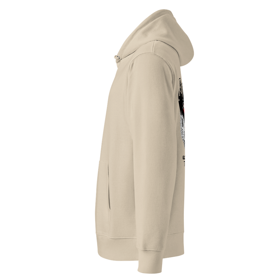 Man Hoodie Wolves Head Stanley/Stella Unisex Organic Hoodie product image (3)