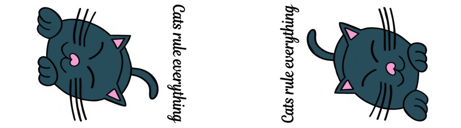 Cats Rule Everything Magnetic Laminated Bookmark product image (3)