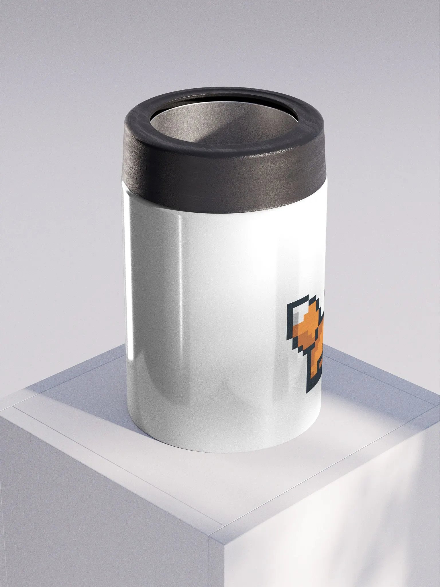 Pixel Fox Stainless Steel Koozie product image (3)