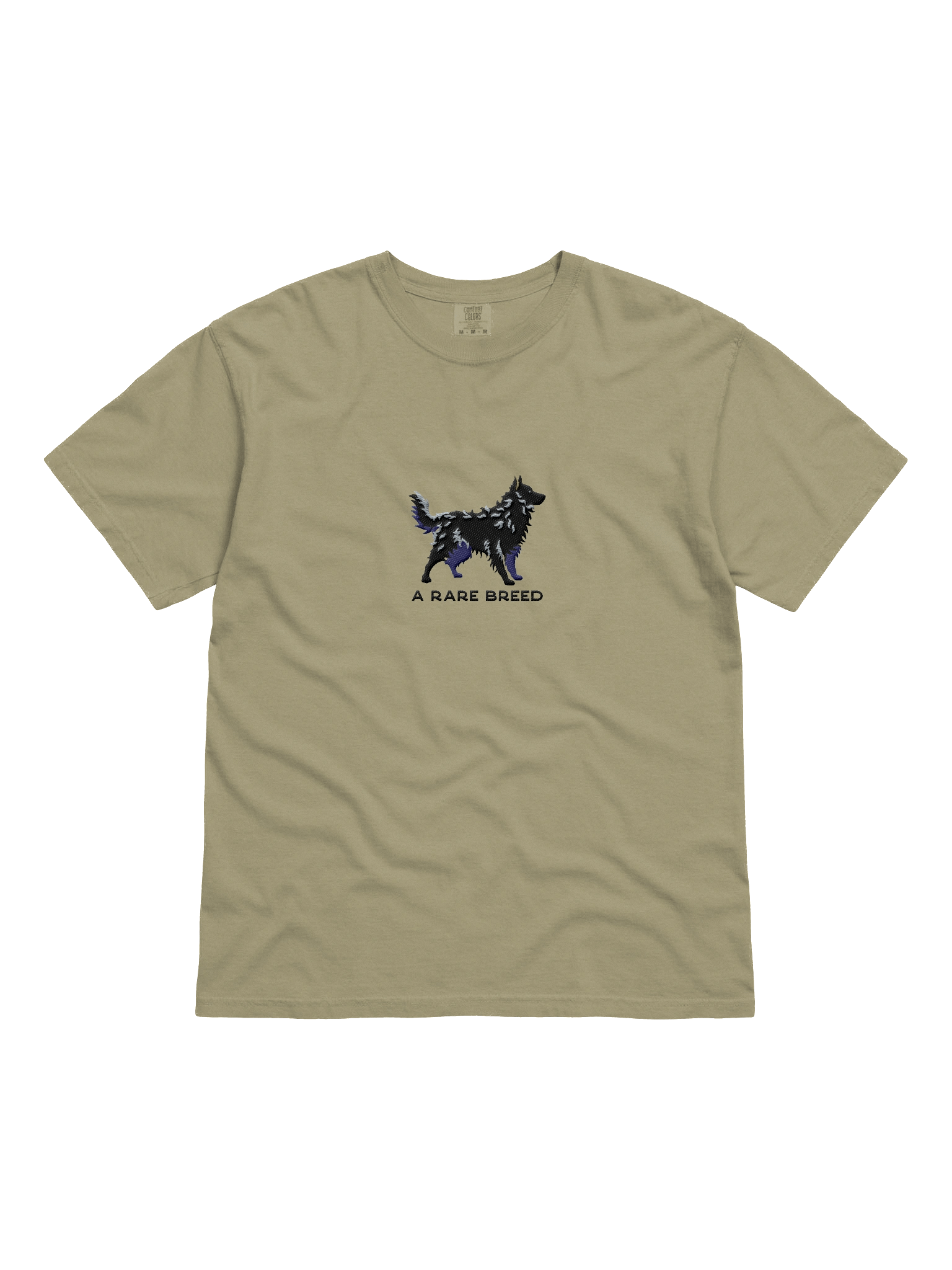 A Rare Breed T-Shirt(Embroidered) of a Hungarian Mudi(Black) product image (11)