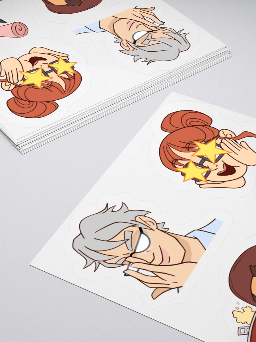 Death Battle Hosts - Stickers Set product image (4)