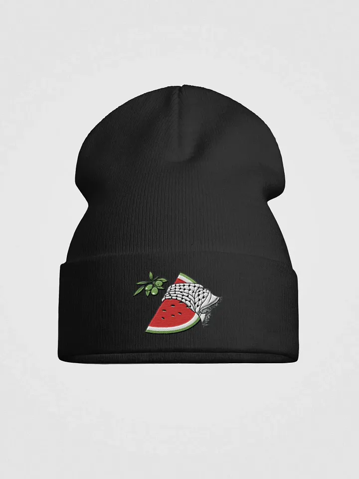 Keffiyeh-Inspired Otto Knit Beanie product image (1)